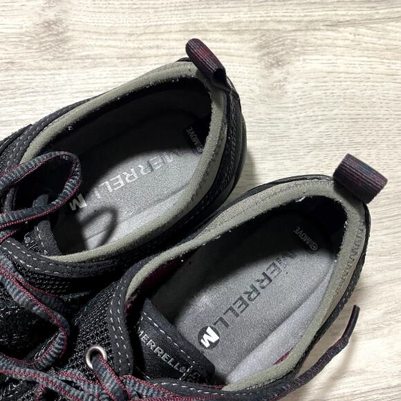 MERRELL Women's Walking Shoes Black Suede US 8 - Picture 3 of 6